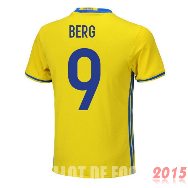 Maillot De Foot Berg Suède Mondial 2018 Domicile