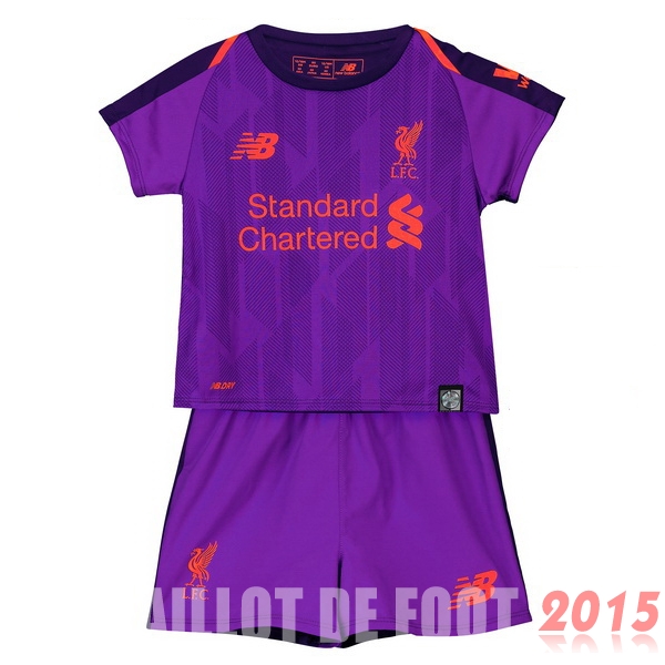 Maillot De Foot liverpool Enfant 18/19 Exterieu Un ensemble