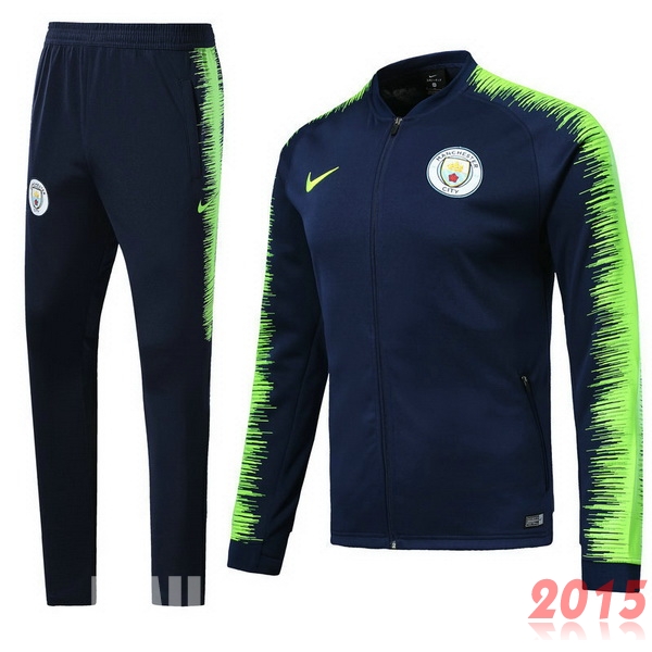 Survêtements Manchester City Bleu Vert 18/19 Survêtements Manchester City Bleu Vert 18/19