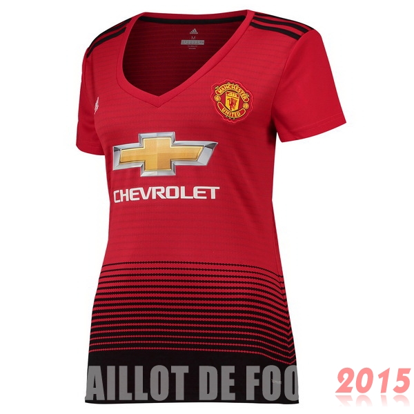 Maillot De Foot Manchester United Femme 18/19 Domicile