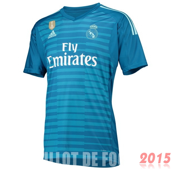 Maillot De Foot Real Madrid Gardien 18/19 Exterieur