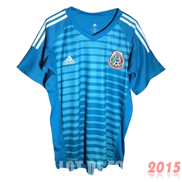 Maillot De Foot Mexique Gardien Mondial 2018 Bleu