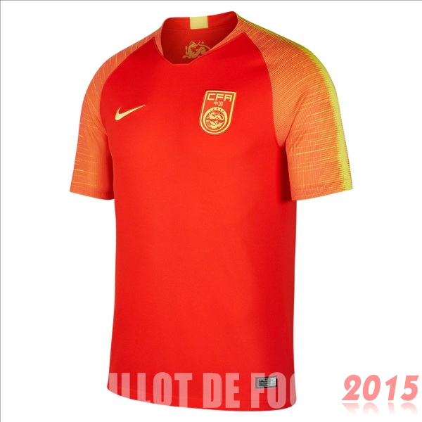 Thailande Maillot De Foot Chinois Mondial 2018 Domicile