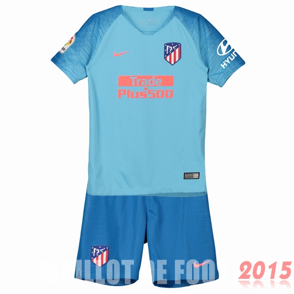 Maillot De Foot Atletico Madrid Enfant 18/19 Exterieur Un ensemble