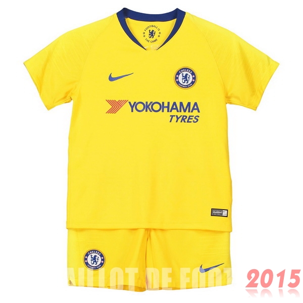 Maillot De Foot Chelsea Enfant 18/19 Exterieur Un ensemble