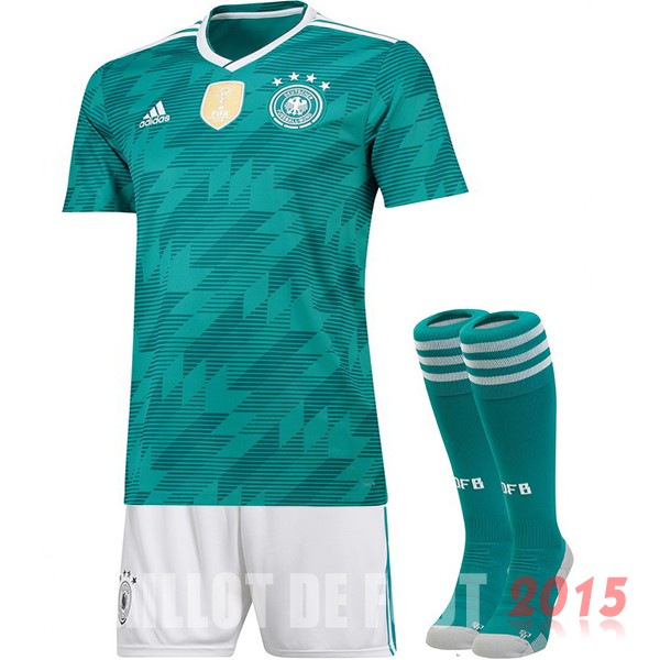 Maillot De Foot (Pantalon+Chaussettes) Allemagne Mondial 2018 Exterieur