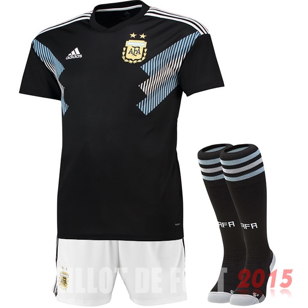 Maillot De Foot (Pantalon+Chaussettes) Argentine Mondial 2018 Exterieur