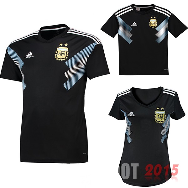 Maillot De Foot (Femme+Enfant) Argentine Mondial 2018 Exterieur