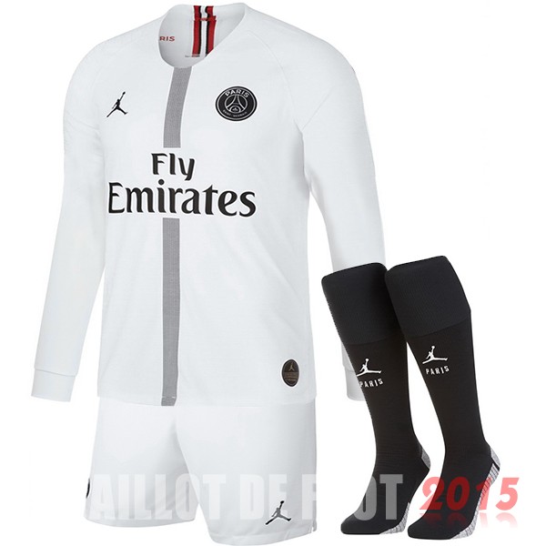 Maillot De Foot (Pantalon+Chaussettes) Paris Saint Germain Manches Longues 18/19 Third Exterieur