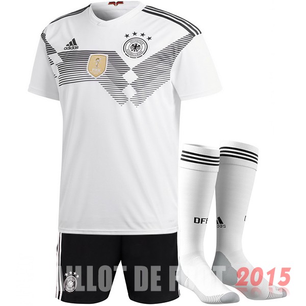 Maillot De Foot (Pantalon+Chaussettes) Allemagne Mondial 2018 Domicile