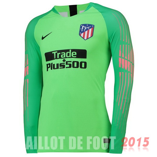 Maillot De Foot Atletico Madrid Manches Longues Gardien 18/19 Vert