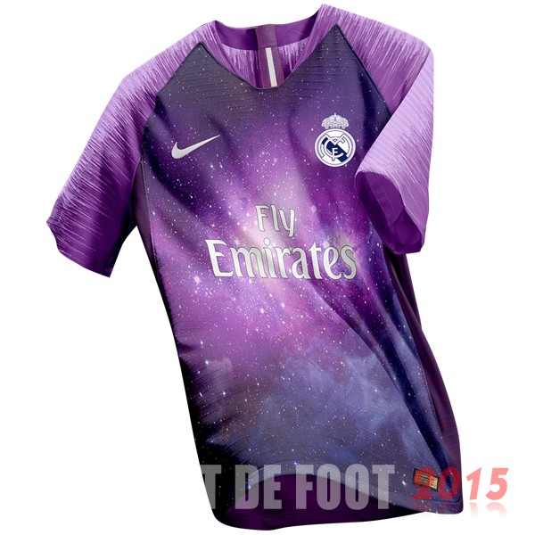 Thailande Maillot De Foot Real Madrid 18/19 Purpura