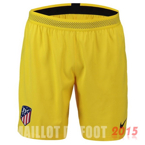 Maillot De Foot Atletico Madrid Gardien Pantalon 18/19 Jaune