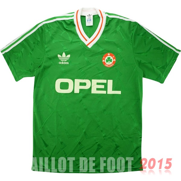 Maillot De Foot Irlanda 1990 Retro Vert