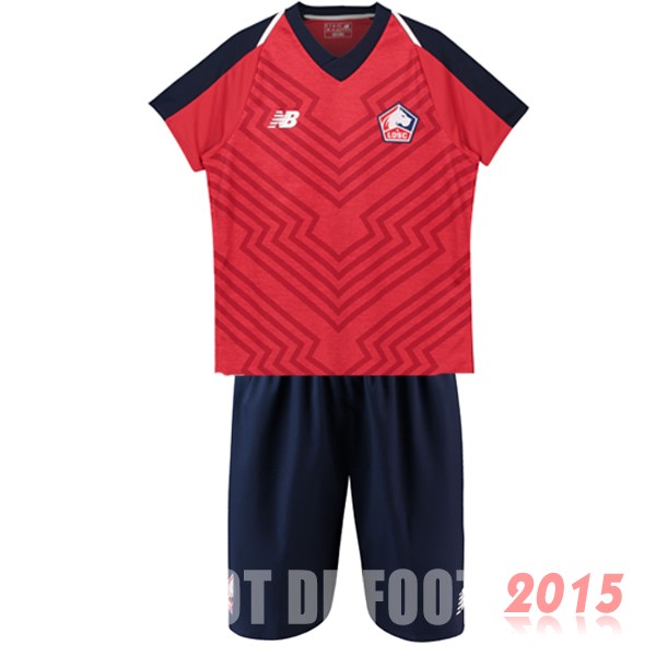 Maillot De Foot Lille OSC Enfant 18/19 Domicile Un ensemble