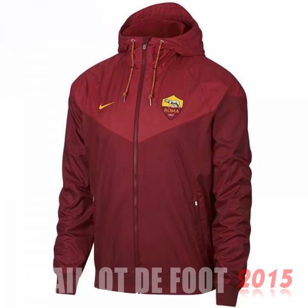 Coupe Vent AS Roma Rouge Marine 18/19