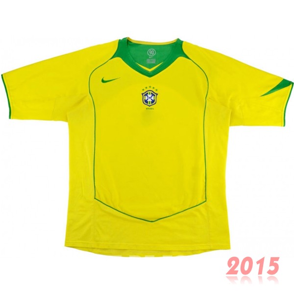 Maillot De Foot Bresil 2004 Retro Domicile