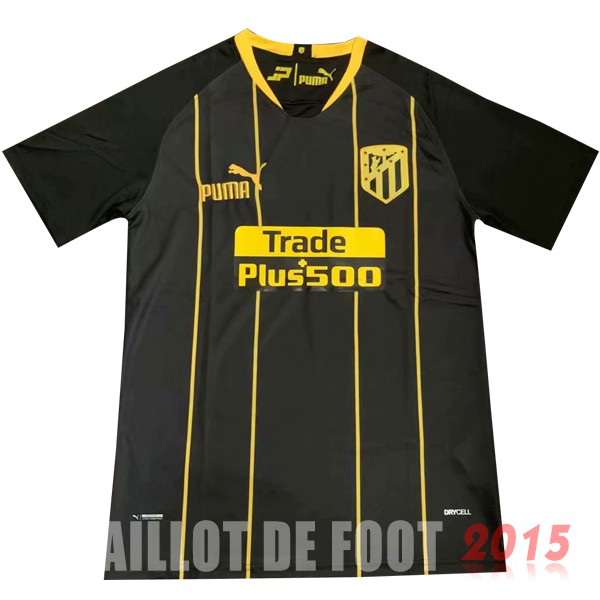 Maillot De Foot Concept Atletico Madrid 19/20 Noir Jaune