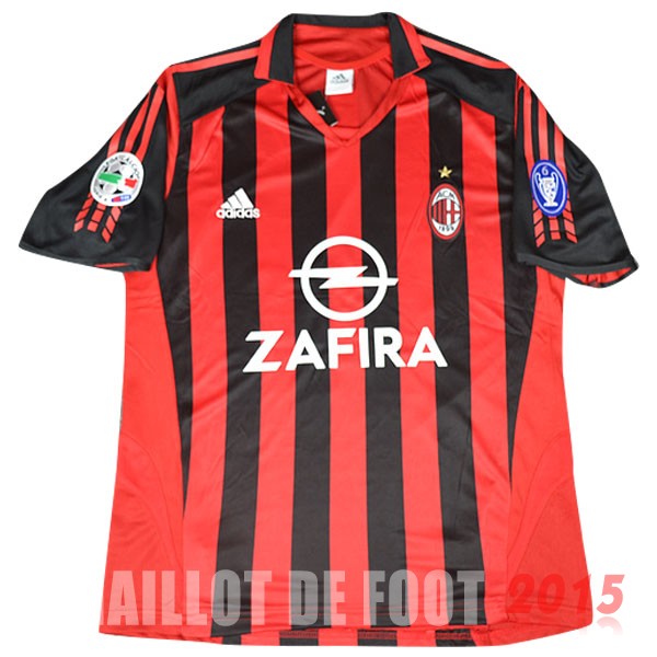Maillot De Foot AC Milan 2005 2006 Retro Domicile Maillot De Foot AC Milan 2005 2006 Retro Domicile