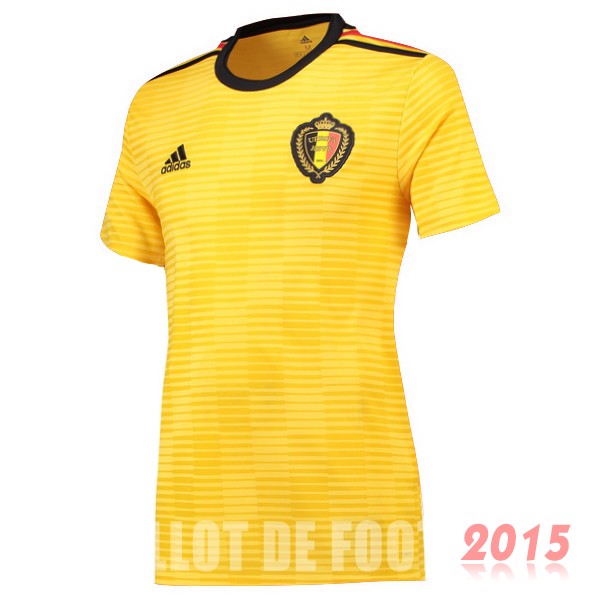 Maillot De Foot Belgique Femme Mondial 2018 Exterieur