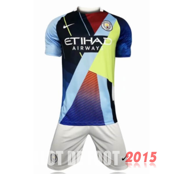 Maillot De Foot Manchester City Enfant 19/20 Edicion Conmemorativa Un ensemble