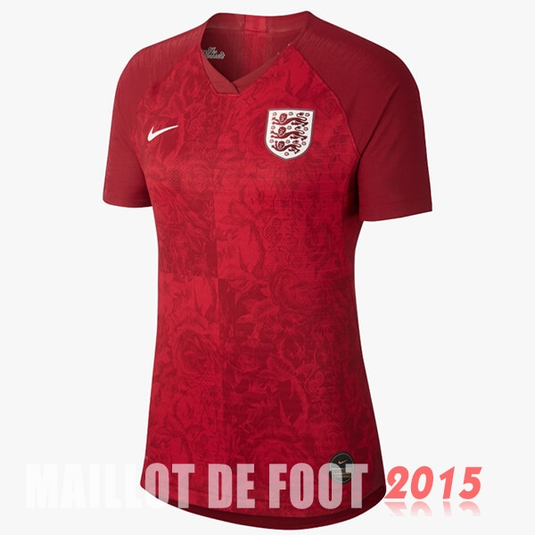 Maillot De Foot Angleterre Femme Mondiall 2019 Exterieur