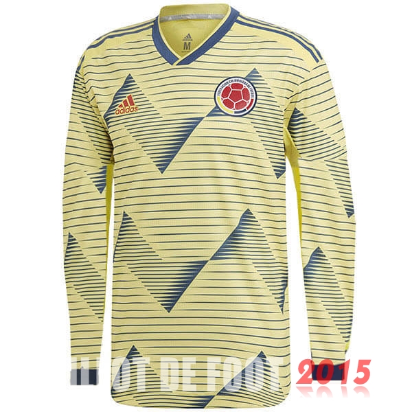 Maillot De Foot Colombie Manche Longue Mondial 2019 Domicile