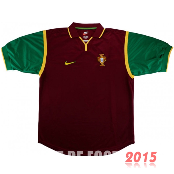 Maillot De Foot Portugal 1999 Retro Domicile