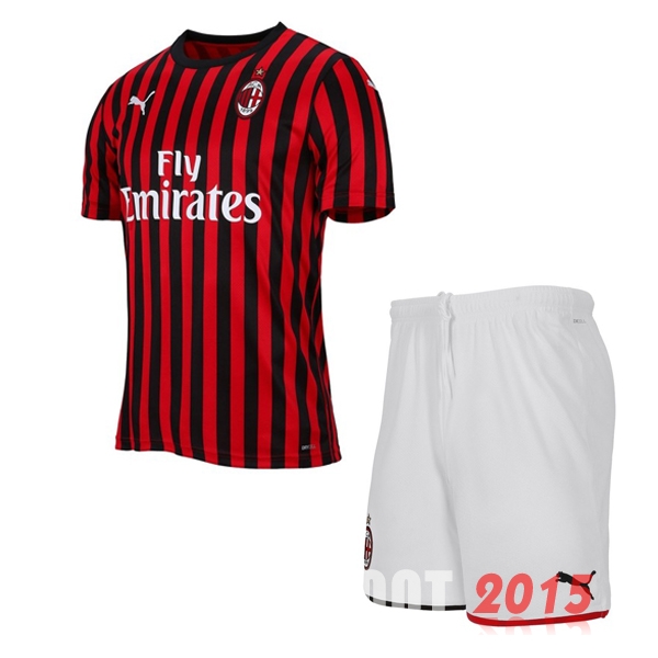 Maillot De Foot AC Milan Enfant 19/20 Domicile Un ensemble