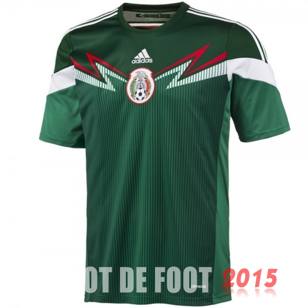 Maillot De Foot Mexique 2014 Retro Domicile