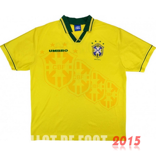 Maillot De Foot Bresil 1994 1997 Retro Domicile