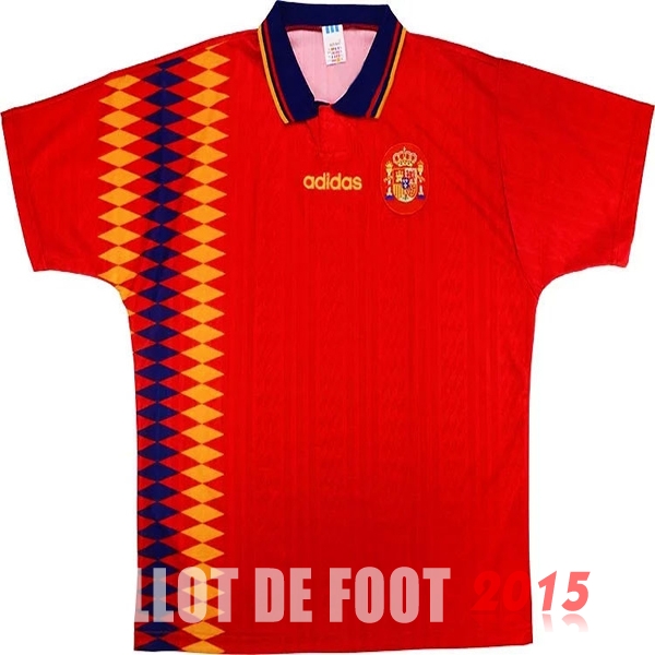 Maillot De Foot Espagne 1994 Retro Domicile