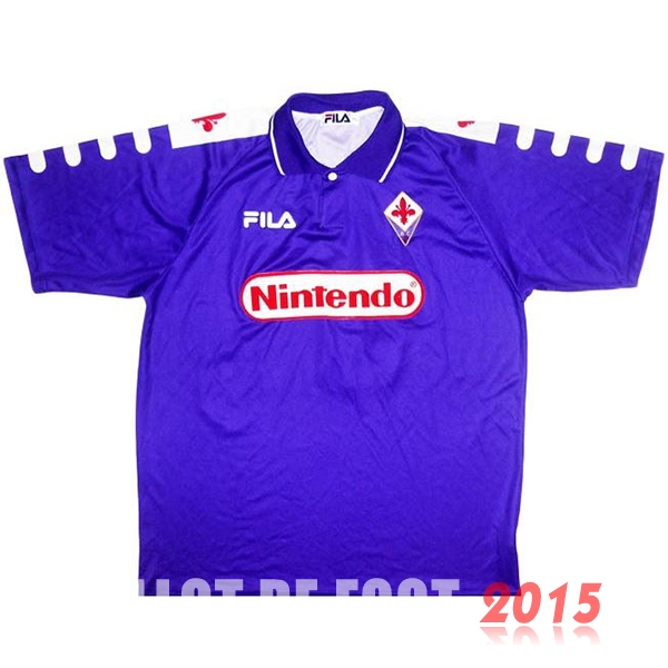 Maillot De Foot Fiorentina Retro 1998 1999 Domicile