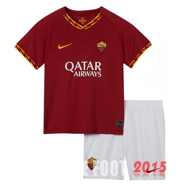 Maillot De Foot AS Roma Enfant 19/20 Domicile Un ensemble