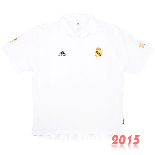 Maillot De Foot Real Madrid 2001 2002 Retro Domicile