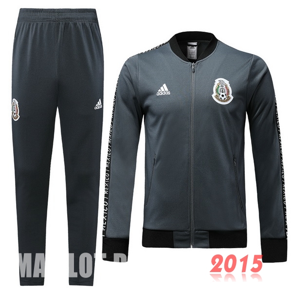 Survêtements Mexico Gris Noir 2018 Survêtements Mexico Gris Noir 2018