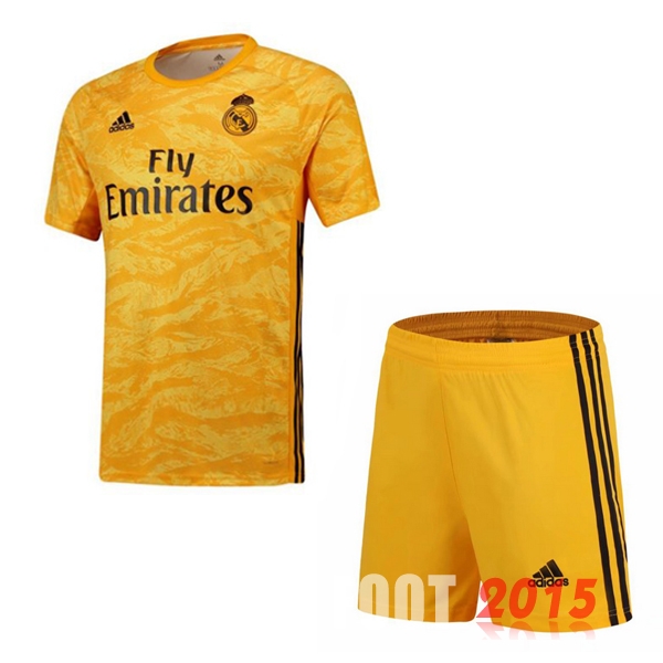 Maillot De Foot Real Madrid Gardien Enfant 19/20 Domicile Un ensemble