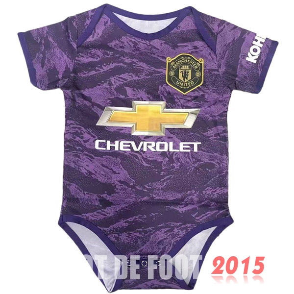 Maillot De Foot Manchester United Onesies Gardien Enfant 19/20 Domicile