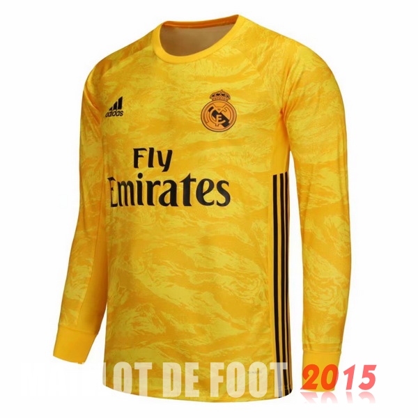 Maillot De Foot Real Madrid Manches Longues Gardien 19/20 Domicile