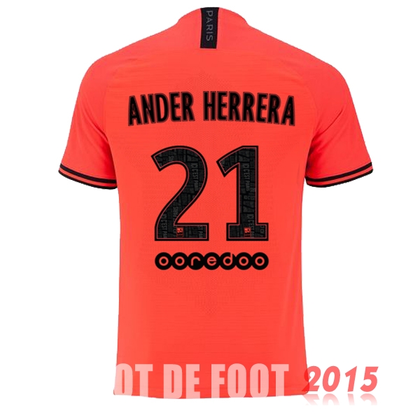 Maillot De Foot Ander Herrera Paris Saint Germain 19/20 Exterieur