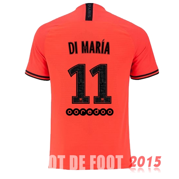 Maillot De Foot Di Maria Paris Saint Germain 19/20 Exterieur