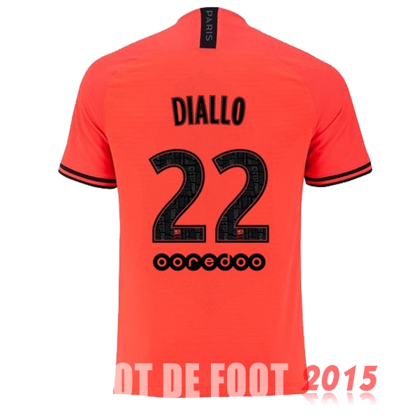 Maillot De Foot Diallo Paris Saint Germain 19/20 Exterieur