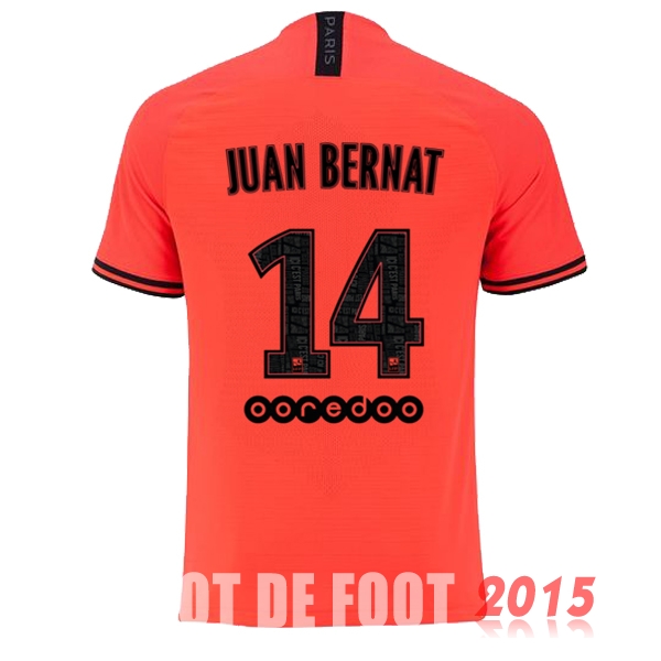 Maillot De Foot Juan Paris Saint Germain 19/20 Exterieur