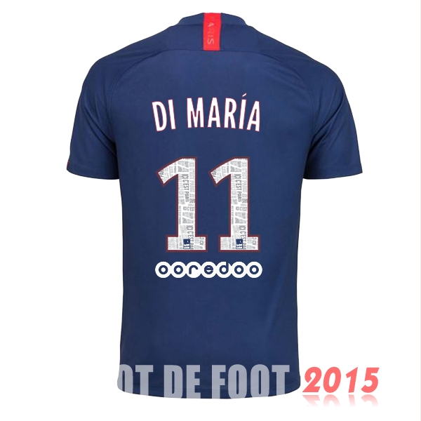 Maillot De Foot Di Maria Paris Saint Germain 19/20 Domicile