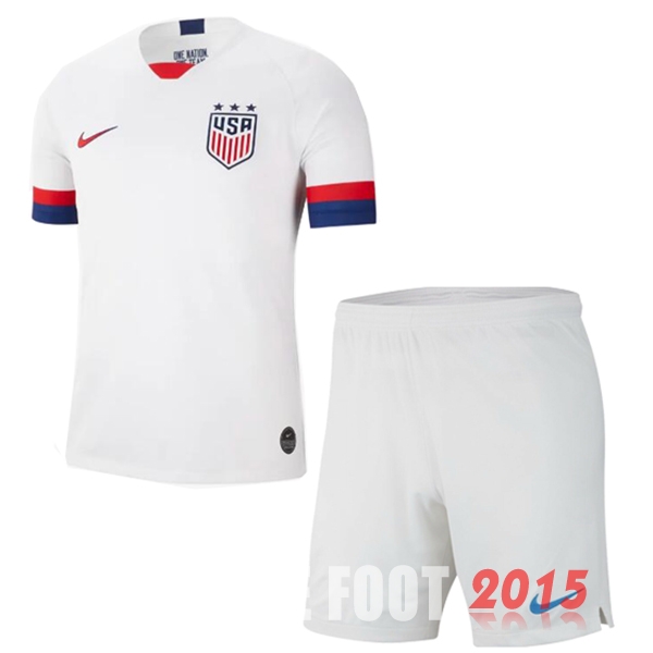 Maillot De Foot Etats Unis Enfant 2020 Domicile Un ensemble