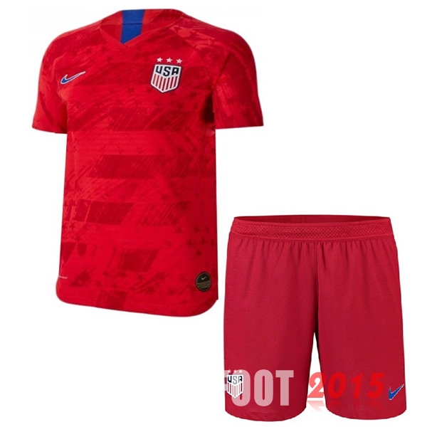 Maillot De Foot Etats Unis Enfant Mondiall 2018 Exterieur Un ensemble