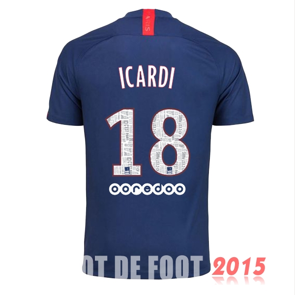 Maillot De Foot Icardi Paris Saint Germain 19/20 Domicile