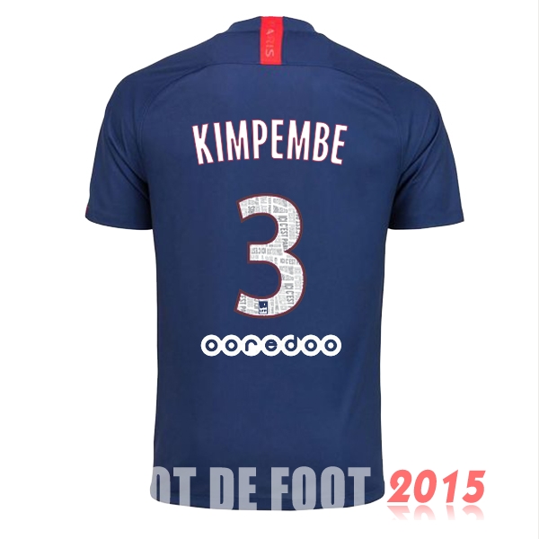 Maillot De Foot Kimpembe Paris Saint Germain 19/20 Domicile