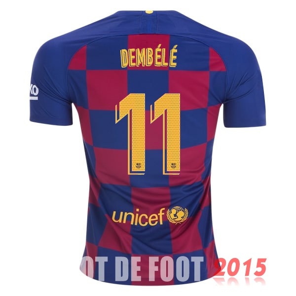 Maillot De Foot O.Dembele Barcelone 19/20 Domicile