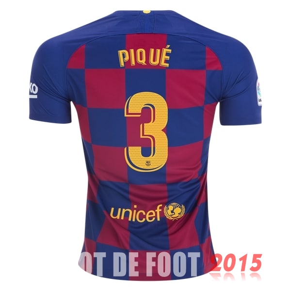 Maillot De Foot Pique Barcelone 19/20 Domicile